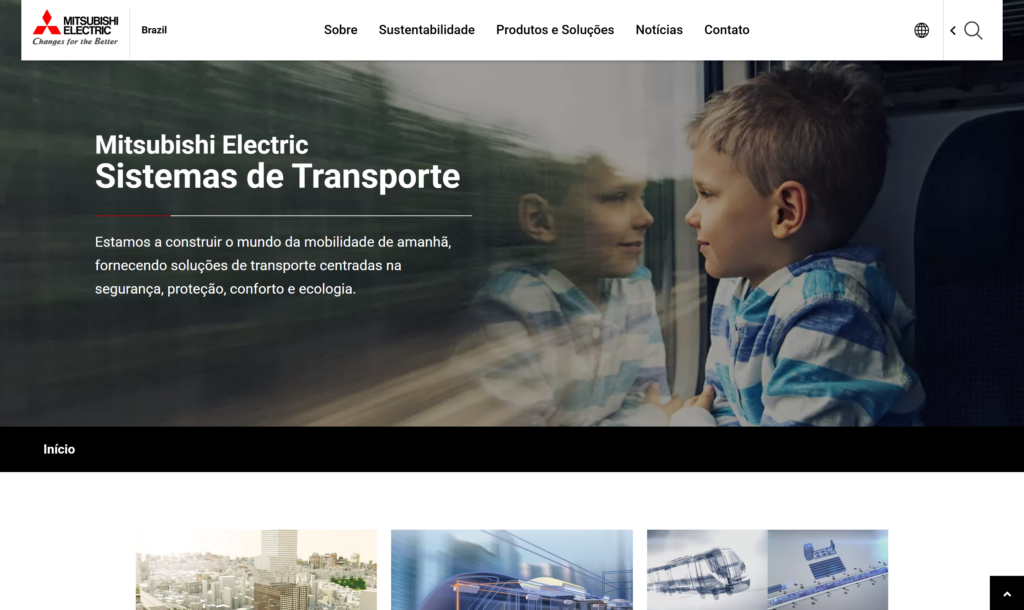 mitsubishielectric.com .br products solutions transportation