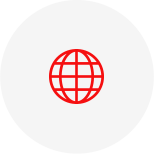 icon earth red