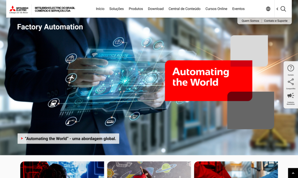 Produtos e Soluções 2 fa.mitsubishielectric.com .br