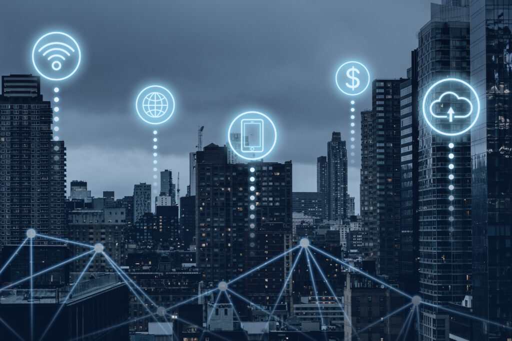 Press releases 12 futuristic smart city with 5g global network technology
